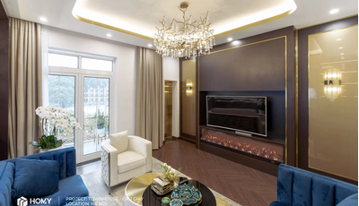 Hoàn thiện sàn gỗ công trình nhà phố Nguyễn Phong Sắc