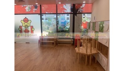 THI CÔNG SÀN NHỰA HÈM KHOÁ AIMARU TRƯỜNG MẦM NON SUNSHINE MAPLE