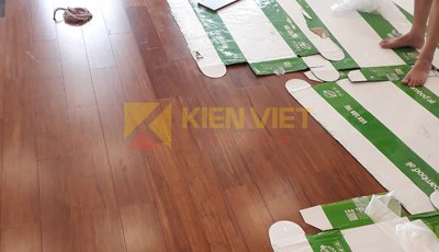 Thi công sàn tre ép khối Bamboo Ali tại Chung cư Mipec Riverside – Hà Nội