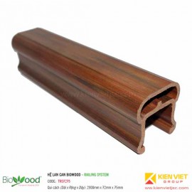 Tay vịn lan can 31x31mm Biowood TR07275