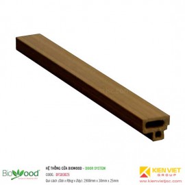 Khung cửa (Thanh dừng) 30x25mm Biowood DFS03025