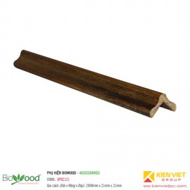 Nẹp góc 21x21mm Biowood EP02121