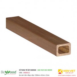Thanh định hình dày 42x32mm Biowood S4SO04232