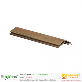 Thanh ốp cột 35x12mm Biowood OC03512
