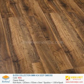 Sàn gỗ Robina architect collection W25 Classic Walnut | 8mm