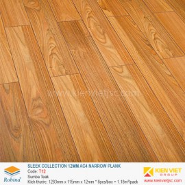 Sàn gỗ Robina Sleek Collection T12 Sumba Teak | 12mm