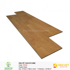 Sàn gỗ công nghiệp Thaiever TE8002 Trandy Cherry | 8mm