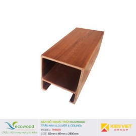 Thanh trần nan Louver EcoWood TH6050 | 50x60mm