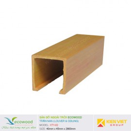 Thanh trần nan Louver EcoWood XTY-02 | 40x45mm