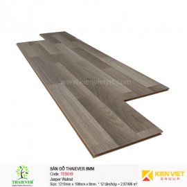 Sàn gỗ công nghiệp Thaiever TE8018 Jasper Walnut | 8mm