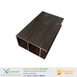 Thanh trần nan Louver EcoWood EC80150 | 80x150mm