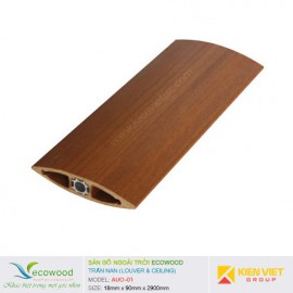 Thanh trần nan Louver EcoWood AUO-01 | 18x90mm