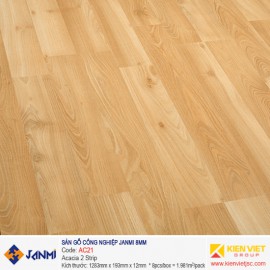 Sàn gỗ Janmi AC21 Acacia 2 Strip | 8mm