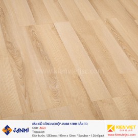Sàn gỗ Janmi AS21 Tropea Ash | 12mm bản to
