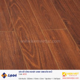 Sàn gỗ Janmi AC12 | 12mm bản nhỏ