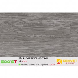 Sàn nhựa hèm khóa Ecost EC401 | 4mm