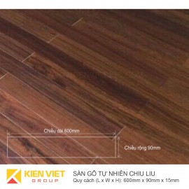 Sàn gỗ tự nhiên Chiu Liu 600x15mm