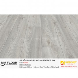 Sàn gỗ Myfloor Residence ML1009 Makro Oak White | 10mm