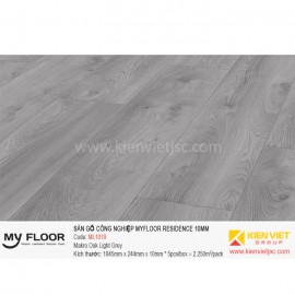 Sàn gỗ MyFloor Residence ML1019 Makro Oak Light Grey | 10mm