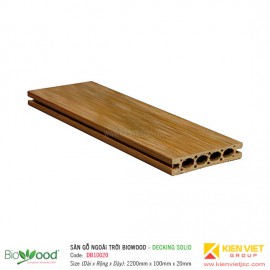 Sàn gỗ Composite Biowood Decking DB10020