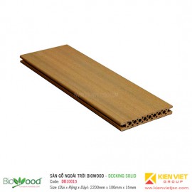 Sàn gỗ Composite Biowood Decking DB10015