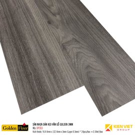 Sàn nhựa dán keo vân gỗ Golden DP303 | 3mm