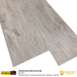 Sàn nhựa dán keo vân gỗ Golden DP304 | 3mm