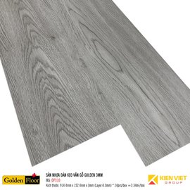 Sàn nhựa dán keo vân gỗ Golden DP310 | 3mm