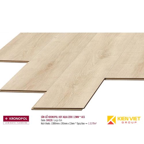 Sàn gỗ Kronopol Aqua Syfonia D4526 Largo Oak | 12mm AC5