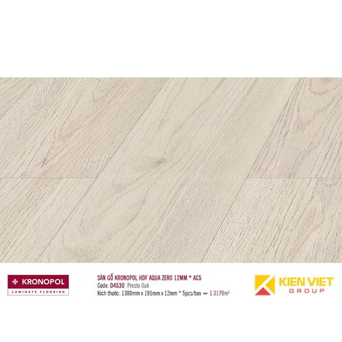 Sàn gỗ Kronopol Aqua Syfonia D4530 Presto Oak | 12mm AC5