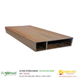 Thanh định hình mỏng 120x50mm Biowood S4SI12050