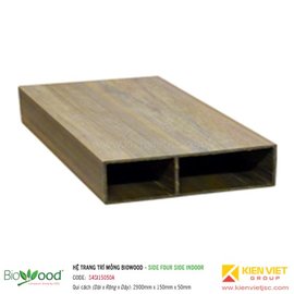 Thanh định hình mỏng 150x50mm Biowood S4SI15050A