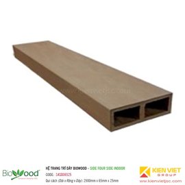 Thanh định hình dày 65x25mm Biowood S4SO06525