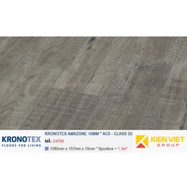 Sàn gỗ Kronotex Amazone D4786 Gala Oak Grey | 10mm