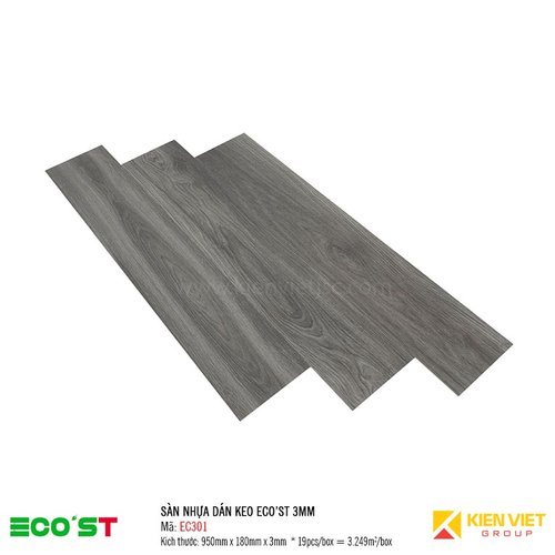 Sàn nhựa dán keo Ecost EC301 | 3mm