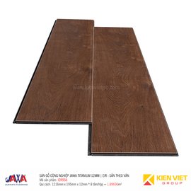 Sàn gỗ Jawa Titanium sần theo vân EIR956 | 12mm