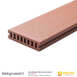 Sàn gỗ ngoài trời Kankyo-wood II MKV02-14530S-BR | 145x30mm