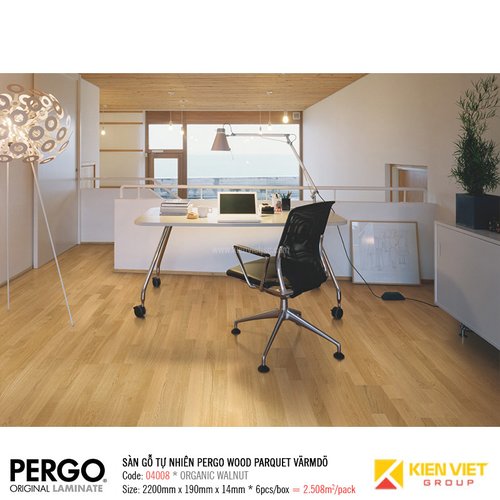 Sàn gỗ tự nhiên Pergo Wood Parquet Varmdo 04008 | 14mm