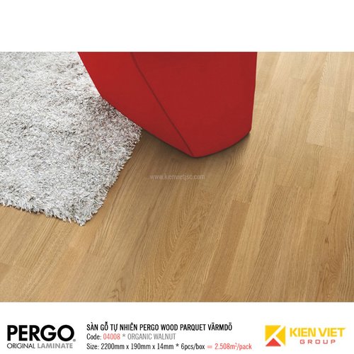 Sàn gỗ tự nhiên Pergo Wood Parquet Varmdo 04008 | 14mm