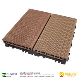 Sàn gỗ ngoài trời Zenwood ZEN-DECK 2P | 300X300mm