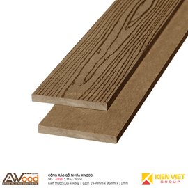 Cổng rào gỗ nhựa ngoài trời Awood AB96x11mm Wood