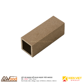 Cột gỗ nhựa ngoài trời Awood AR50x50mm Wood