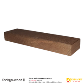 Sàn gỗ ngoài trời Kankyo-wood II MKV05-20026M-DB | 200x26mm