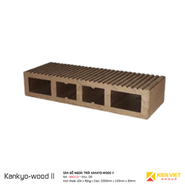 Sàn gỗ ngoài trời Kankyo-wood II MKV13-14530SL-DB | 145x30mm