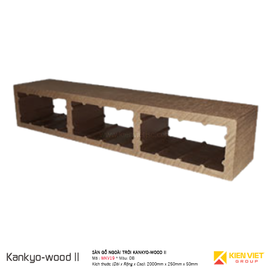 Sàn gỗ ngoài trời Kankyo-wood II MKV19-25050S-DB | 250x50mm