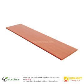 Thanh che khe trần nan Ecovina EW50T3 | 50x3mm