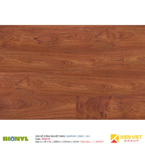  Sàn gỗ Binyl Narrow - 12mm BN8459
