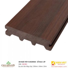 Sàn ngoài trời 2 lớp Greenwood | GW-CD03 140x20mm