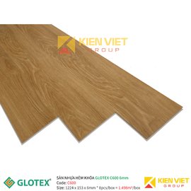 Sàn nhựa hèm khóa GLOTEX C600 | 6mm