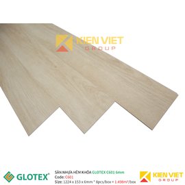 Sàn nhựa hèm khóa GLOTEX C601 | 6mm